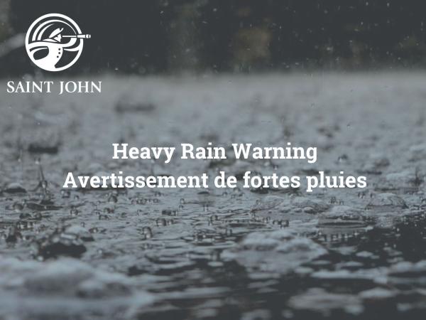 Special Weather Statement - Rain
