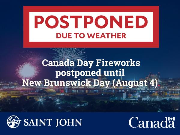 Fireworks Postponed