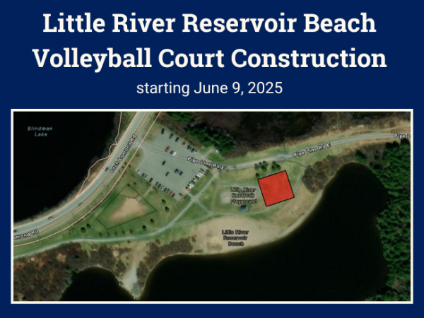 Little River Reservoir Beach Volleyball Court