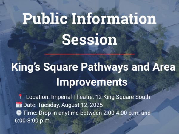 King's Square Public Information Session