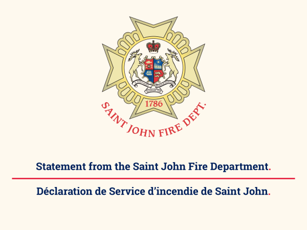 statement from the saint john fire dept