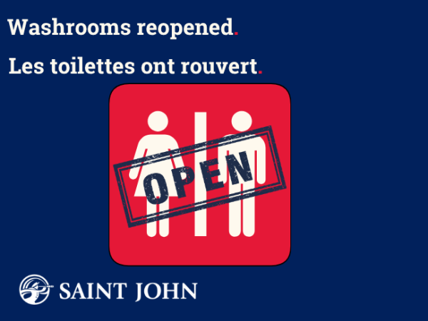 Washrooms reopened