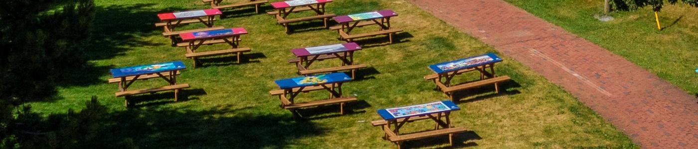 Pop-Uptown Park Picnic Tables