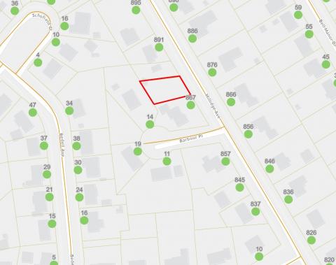 867 Millidge Ave map