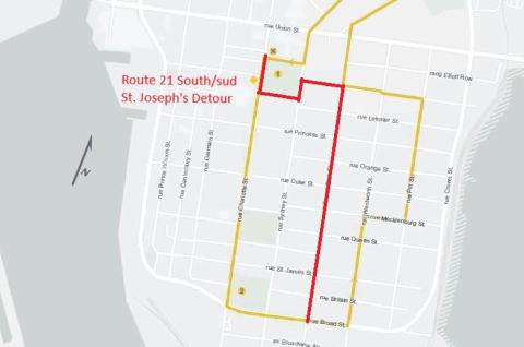 Detour Route