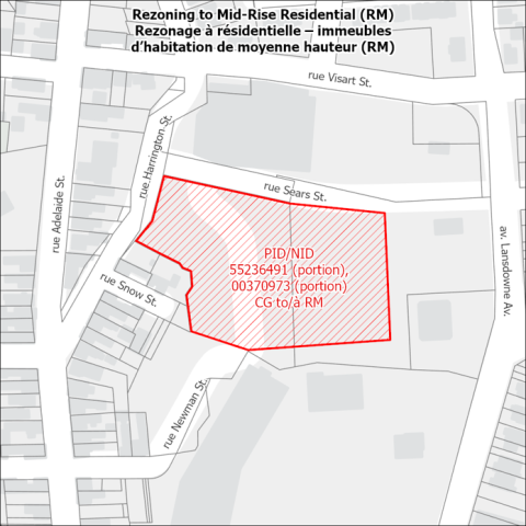 145 Lansdowne Avenue and Ref. 0 Harrington/Sears Street (Lansdowne Plaza) Portions of PIDs 55236491 and 00370973