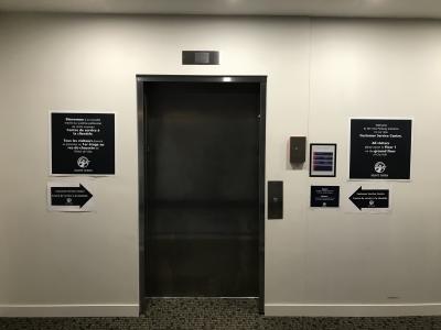City Hall public access elevator 