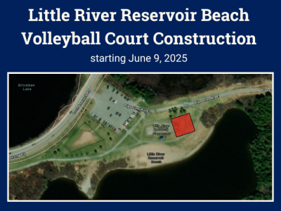 Little River Reservoir Beach Volleyball Court