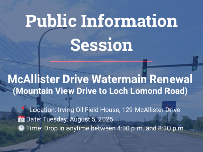 McAllister Drive Public Information Sessio