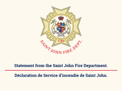 statement from the saint john fire dept