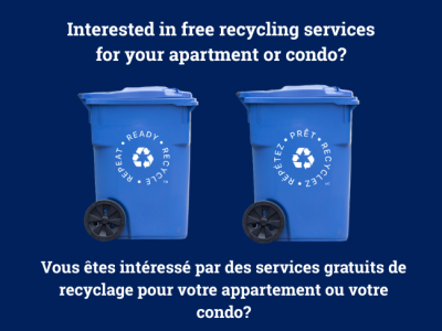 Apartment recycling